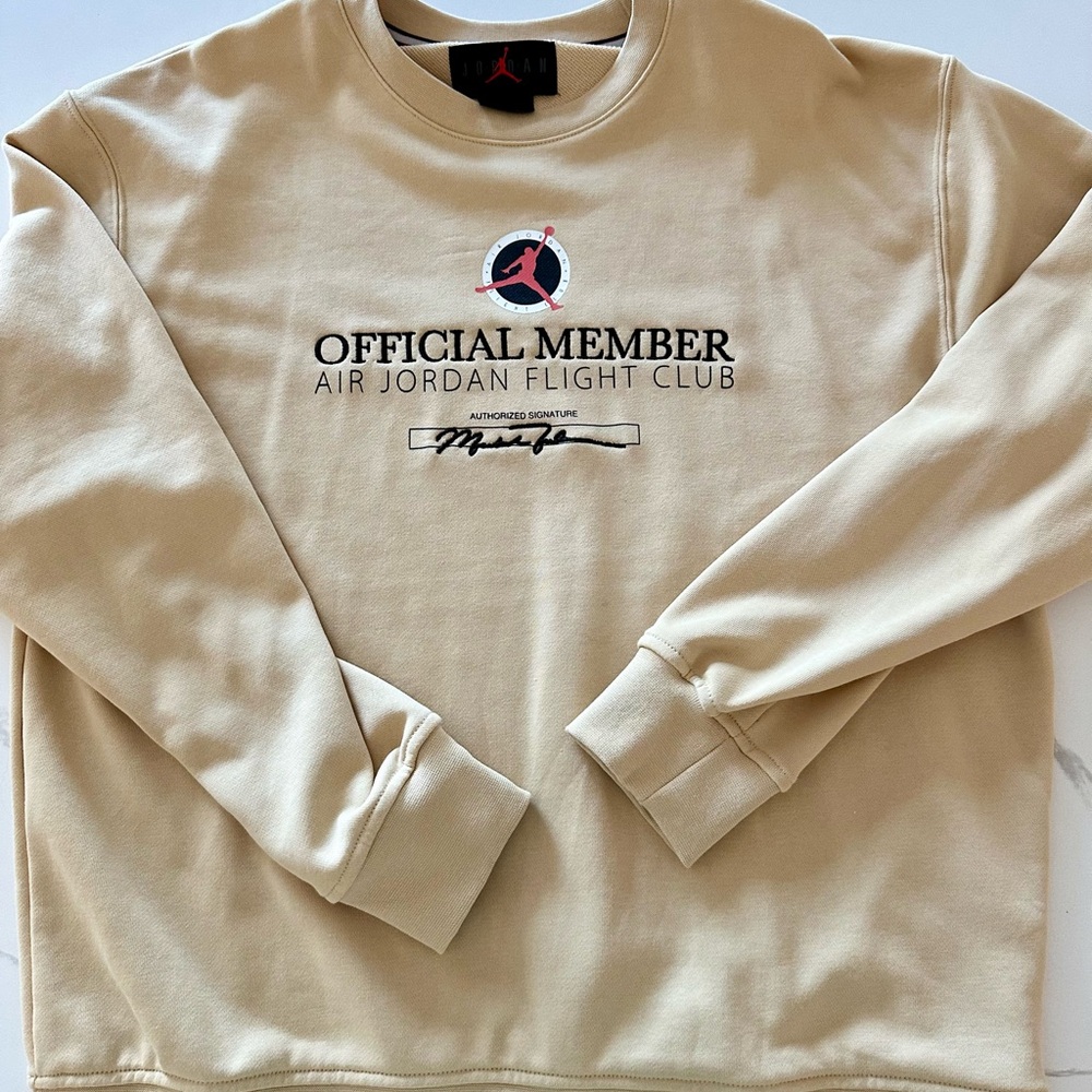 Air Jordan Flight Club Beige Sweatshirt